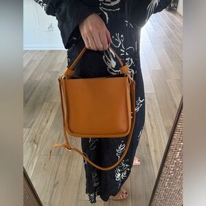 Anna Paola Italian Leather Crossbody. Worn once